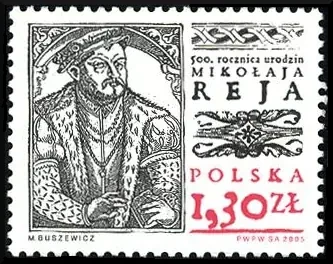 500. rocznica urodzin Mikołaja Reja (1505-1569)